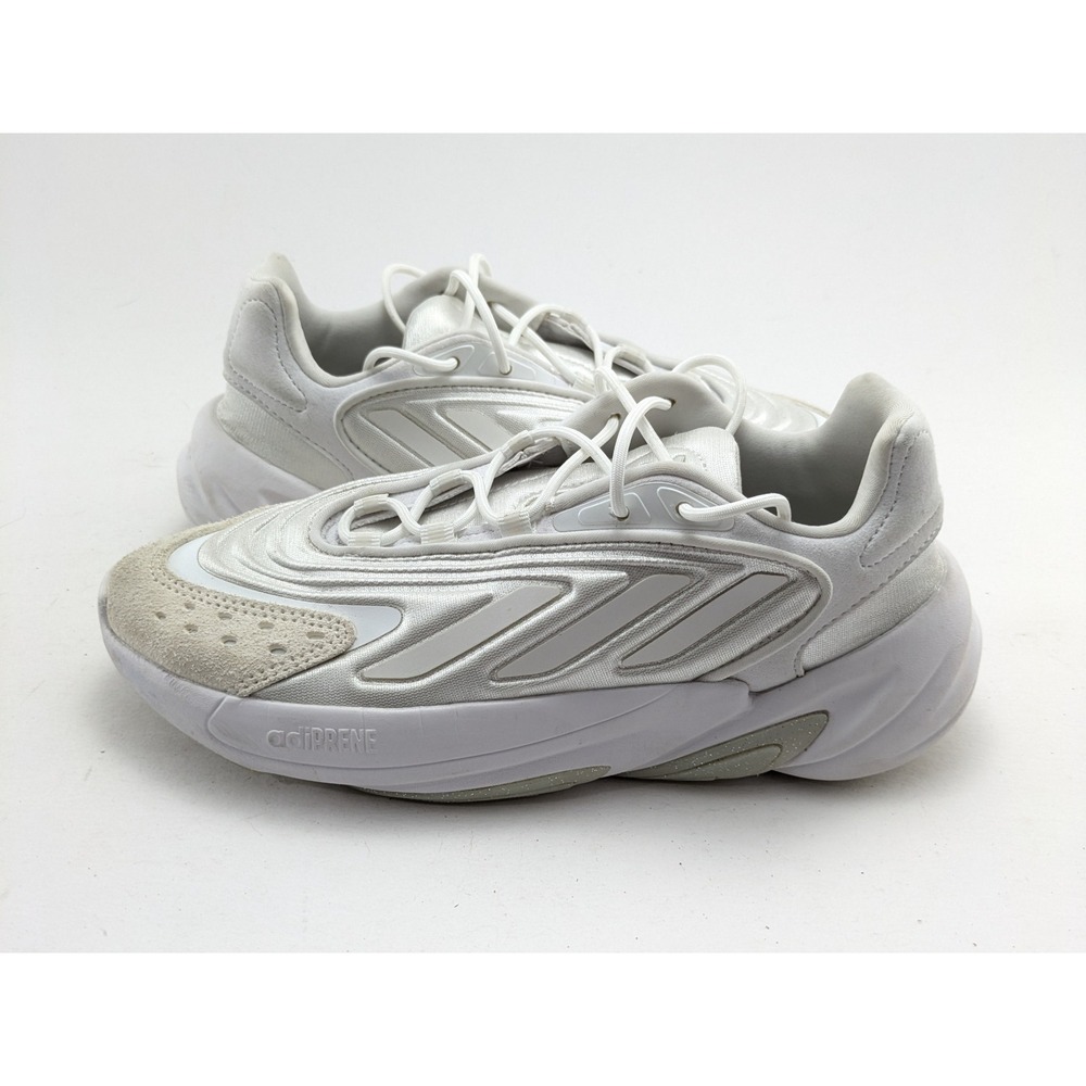 Womens Adidas Originals OZELIA Triple White Running Shoes H04269 Size 7.5‎